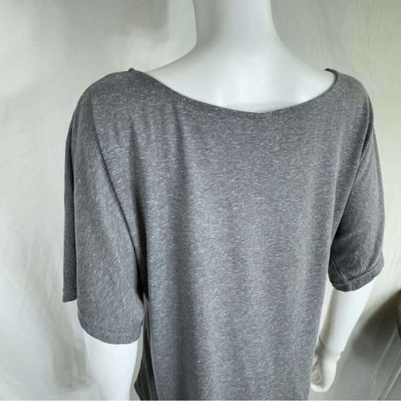 Pimatee Women’s Dolman Sleeve Gray New Mexico Arrow Print Tee - Picture 5 of 6